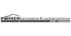 KOHNEN Karosserie & Lackierzentrum logo with car silhouette
